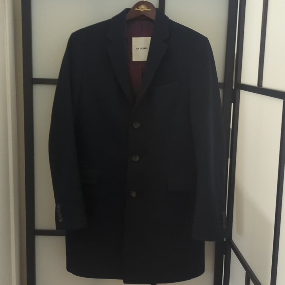 Ben Sherman Size Medium Wool Coat